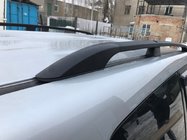 Toyota Land Cruiser Prado 120 2002-2009 Relingi Dachowe Czarne Tureckie Stopki plastikowe zdjęcia 2