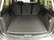 Volkswagen Sharan 2010-2023 Dywanik Bagażnika Górny (EVA, Czarny) zdjęcia 1