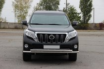 Toyota Land Cruiser Prado 150 2009-2023 Osłona Przednia ST014 (Stal Nierdzewna) zdjęcia 2