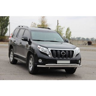 Osłona Przednia ST014 (Stal Nierdzewna) Toyota Land Cruiser Prado 150 2009-2023 zdjęcia 4