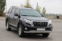 Toyota Land Cruiser Prado 150 2009-2023 Osłona Przednia ST014 (Stal Nierdzewna) zdjęcia 4