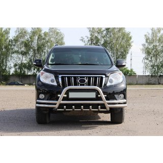 Grill Guard WT003-2-Plus (Stal Nierdzewna) Toyota Land Cruiser Prado 150 2009-2023 zdjęcia 3