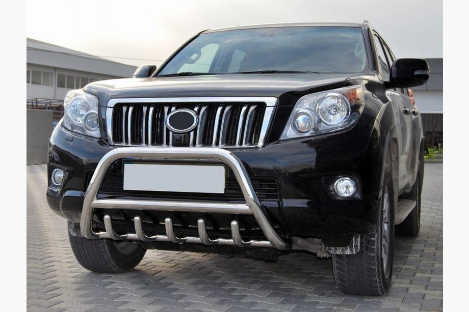 Toyota Land Cruiser Prado 150 2009-2023 Pałąk Przedni WT003 (Stal Nierdzewna) Image