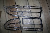 GAZ-31 1981-1992 Chromowane nakładki na tylne lampy (plastik) zdjęcia 1