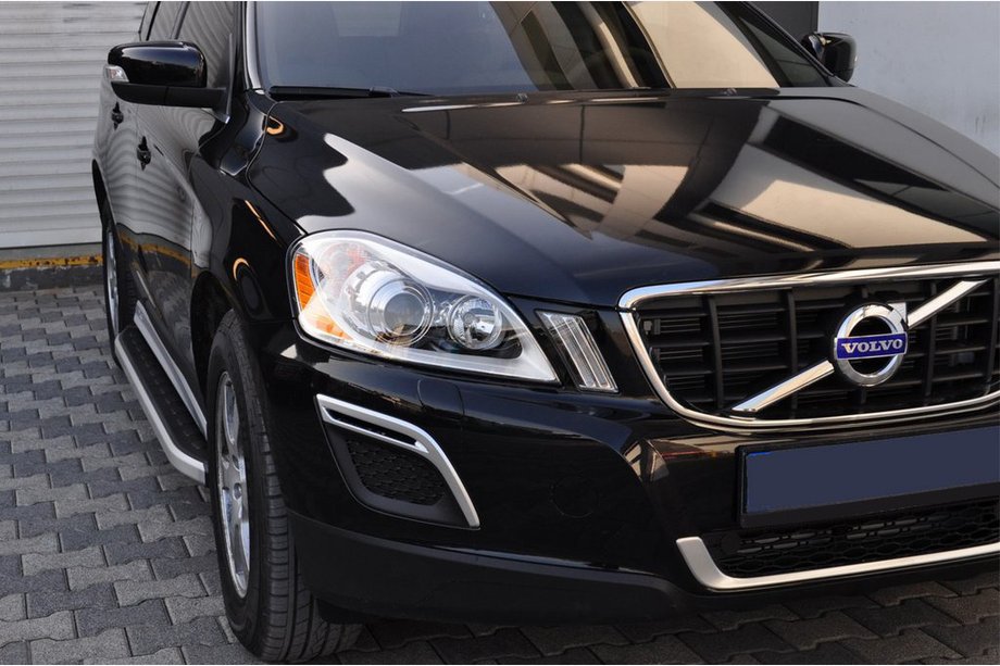 Volvo XC60 2009-2017 Progi Boczné Fullmond (2 szt., Aluminium) Image