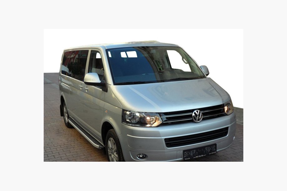 Volkswagen T5 2010-2015 Progi boczne Fullmond (2 szt., aluminium) Image