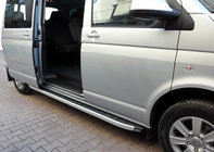 Volkswagen T4 Caravelle/Multivan 1990–2003 Progi boczne Fullmond (2 szt., aluminium) zdjęcia 1