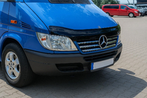 Mercedes Sprinter W901/902/903/904/905 1995–2006 Chromowane listwy na ramkę grilla (2002-2006, 5 szt., stal nierdzewna) zdjęcia 1