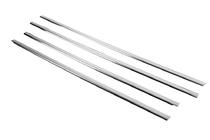 Mitsubishi Lancer 9 2004-2008 Zewnetrzne Ozdobne Listwy Okien Stal Nierdzewna (4 szt) Carmos - Turecka Stal Nierdzewna zdjęcia 4