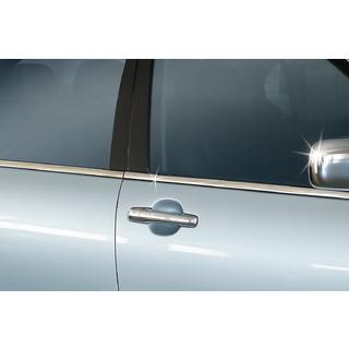 Zewnetrzne Ozdobne Listwy Okien Stal Nierdzewna (4 szt) Mitsubishi Lancer 9 2004-2008 zdjęcia 3