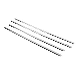 Zewnetrzne Ozdobne Listwy Okien Stal Nierdzewna (4 szt) Mitsubishi Lancer 9 2004-2008 zdjęcia 4