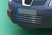 Nissan Qashqai 2007-2010 Kratka zderzaka (stal nierdzewna) zdjęcia 1