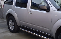Nissan Pathfinder R51 2005-2014 Nakładki na Klameki Chromowane (2 szt., Stal Nierdzewna) Z chipem, OmsaLine - Wloska Stal Nierdzewna zdjęcia 4
