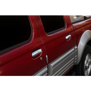 Nakładki na Klameki Chromowane (2 szt., Stal Nierdzewna) Nissan NP300 1999-2015 zdjęcia 1
