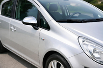 Opel Corsa D 2007-2014 Nakładki na Lusterka (2 szt., Stal Nierdzewna) zdjęcia 1