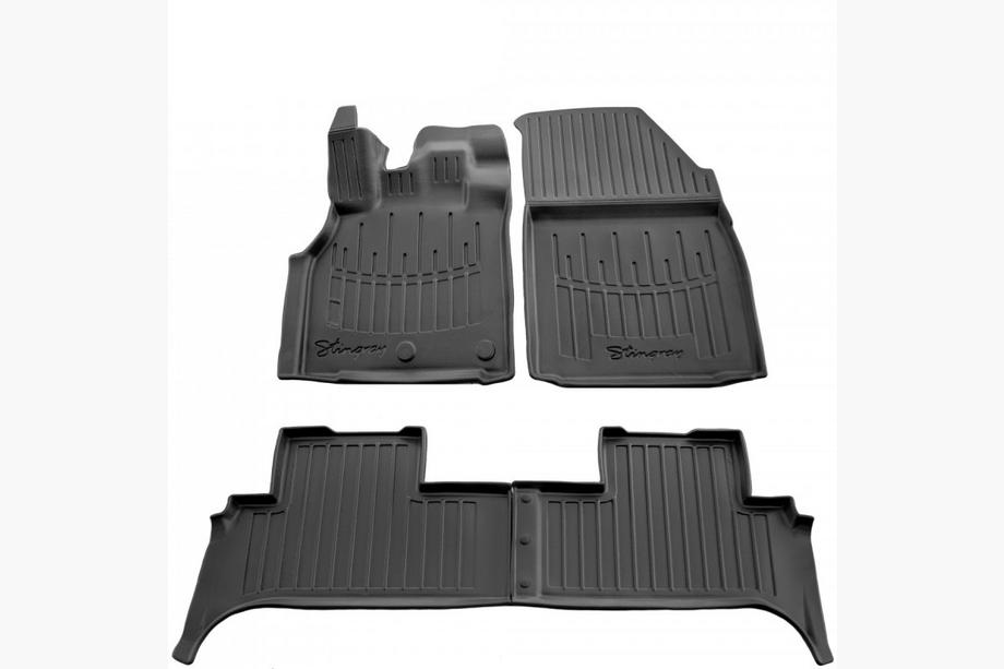 Renault Scenic/Grand 2009-2016 Dywaniki gumowe Stingray 3D (4 szt, poliuretan) Image