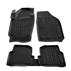 Skoda Fabia 2014-2021 Dywaniki gumowe Stingray 3D (5 szt, poliuretan) zdjęcia 1