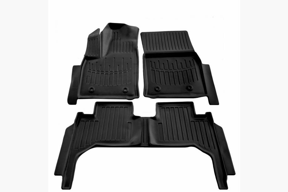 Toyota Land Cruiser 300 2021- Dywaniki gumowe Stingray 3D (5 szt, poliuretan) Image