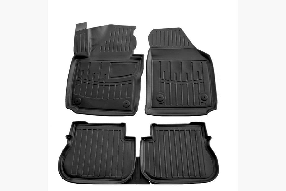 Volkswagen Caddy 2015-2020 Dywaniki Gumowe Stingray 3D (4 Drzwi) (5 szt, Poliuretan) Image