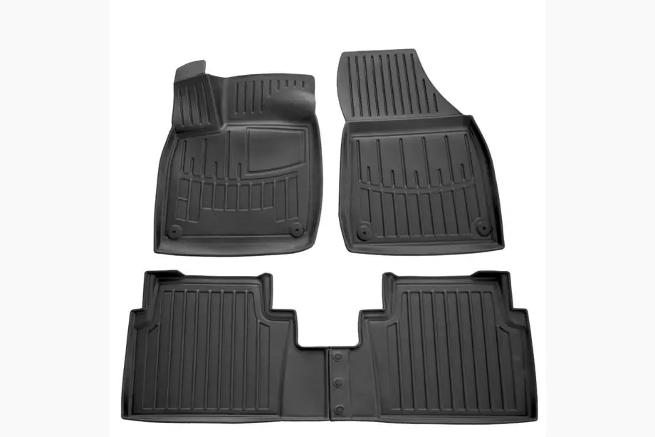 Volkswagen ID.6 2021- Dywaniki gumowe Stingray 3D (5 szt, poliuretan) Image