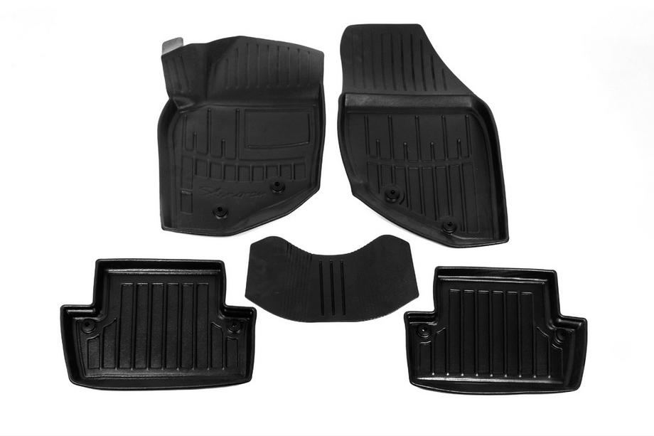 Volvo S60 2000-2009 Dywaniki gumowe Stingray 3D (5 szt, poliuretan) Image