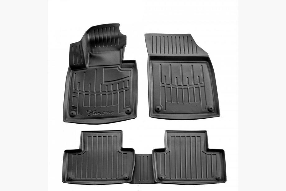Volvo XC90 2015- Dywaniki gumowe Stingray 3D (5 szt, poliuretan) Image