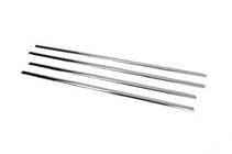 Volkswagen Golf 7/E-Golf 2012-2020 Dolne listwy szyb Black Chrome (4 szt, stal nierdzewna) zdjęcia 4