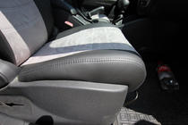 Renault Megane III 2009-2016 Pokrowce Samochodowe Skóra Ekologiczna+Tkanina+Alcantara Antara A0010 (Komplet) zdjęcia 6