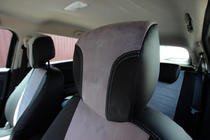 Renault Megane III 2009-2016 Pokrowce Samochodowe Skóra Ekologiczna+Tkanina+Alcantara Antara A0010 (Komplet) zdjęcia 9