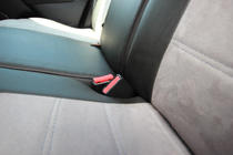 Renault Megane III 2009-2016 Pokrowce Samochodowe Skóra Ekologiczna+Tkanina+Alcantara Antara A0010 (Komplet) zdjęcia 11