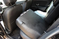 Renault Megane III 2009-2016 Pokrowce Samochodowe Skóra Ekologiczna+Tkanina+Alcantara Antara A0010 (Komplet) zdjęcia 15