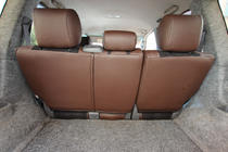 Toyota Land Cruiser Prado 120 2002-2009 Pokrowce samochodowe skóra ekologiczna+tkanina+alcantara Antara A088 (całe wnętrze) zdjęcia 13