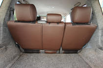 Toyota Land Cruiser Prado 120 2002-2009 Pokrowce samochodowe skóra ekologiczna+tkanina+alcantara Antara A088 (całe wnętrze) zdjęcia 10