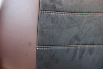 Toyota Land Cruiser Prado 120 2002-2009 Pokrowce samochodowe skóra ekologiczna+tkanina+alcantara Antara A088 (całe wnętrze) zdjęcia 16