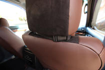 Toyota Land Cruiser Prado 120 2002-2009 Pokrowce samochodowe skóra ekologiczna+tkanina+alcantara Antara A088 (całe wnętrze) zdjęcia 18