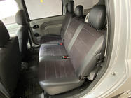 Renault Logan I 2005-2008 Pokrowce samochodowe ekoskóra+tkanina+alcantara Antara A001 (pełne wnętrze) zdjęcia 3