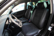 Volkswagen Passat B5 1997-2005 Pokrowce samochodowe ekoskóra+tkanina+alcantara Antara A001 (pełne wnętrze) zdjęcia 1