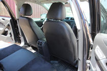 Volkswagen Golf 6 2008-2014 Pokrowce samochodowe ekoskóra+tkanina+alcantara Antara A001 (pełne wnętrze) zdjęcia 8