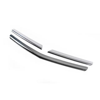 Nakładki na grill chromowane (3 szt., stal nierdzewna) Opel Corsa D 2007-2014 zdjęcia 3