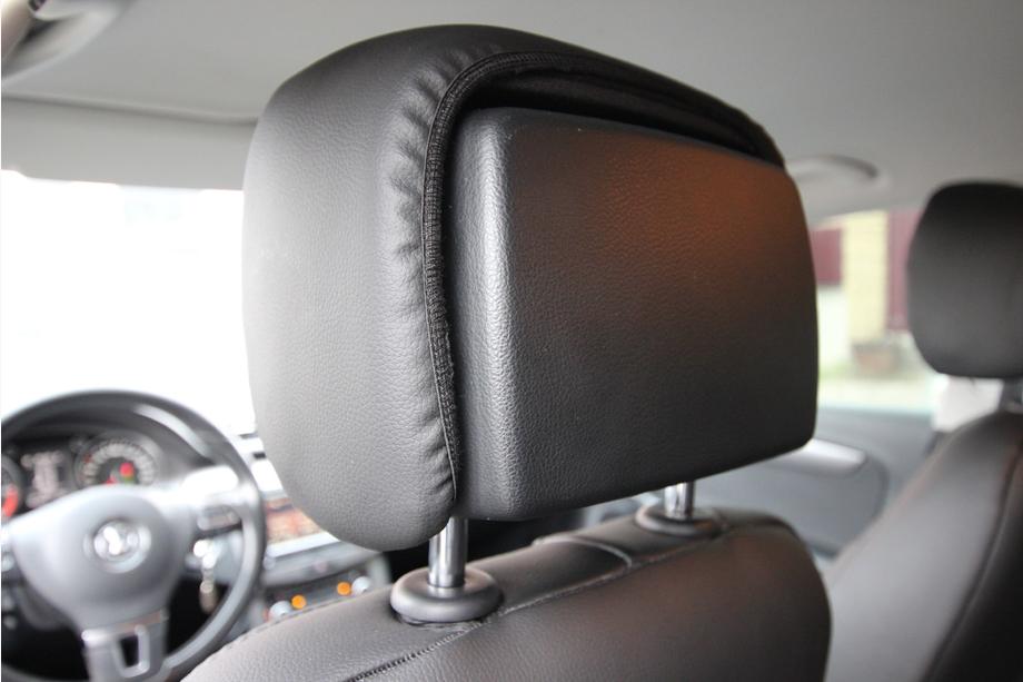 Volkswagen Passat B7 2012-2015 Pokrowce samochodowe ekoskóra+tkanina+alcantara Antara A001 (pełne wnętrze) Zdjęcia 8