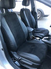 Hyundai Elantra (AD) 2015-2020 Pokrowce samochodowe ekoskóra+tkanina+alcantara Antara A001 (pełne wnętrze) zdjęcia 5