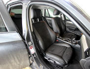 BMW X1 E84 2009-2015 Pokrowce samochodowe ekoskóra+tkanina+alcantara Antara A001 (pełne wnętrze) zdjęcia 3