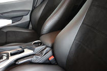 BMW X1 E84 2009-2015 Pokrowce samochodowe ekoskóra+tkanina+alcantara Antara A001 (pełne wnętrze) zdjęcia 6