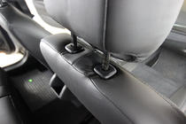 Renault Megane III 2009-2016 Pokrowce samochodowe ekoskóra+tkanina+alcantara Antara A001 (pełne wnętrze) zdjęcia 6