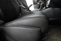 Renault Megane III 2009-2016 Pokrowce samochodowe ekoskóra+tkanina+alcantara Antara A001 (pełne wnętrze) zdjęcia 8