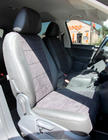 Volkswagen Tiguan 2016-2023 Pokrowce samochodowe ekoskóra+tkanina+alcantara Antara A001 (pełne wnętrze) zdjęcia 5