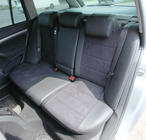 Skoda Octavia II A5 2010-2013 Pokrowce samochodowe ekoskóra+tkanina+alcantara Antara A001 (pełne wnętrze) zdjęcia 7