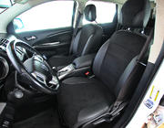 Dodge Journey 2008-2020 Pokrowce Samochodowe Skóra Ekologiczna+Tkanina+Alcantara Antara A001 (3 Rzędy) zdjęcia 1