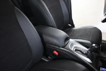 Dodge Journey 2008-2020 Pokrowce Samochodowe Skóra Ekologiczna+Tkanina+Alcantara Antara A001 (3 Rzędy) zdjęcia 7
