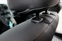 Mercedes Citan 2013-2021 Pokrowce samochodowe ekoskóra+tkanina+alcantara Antara A001 (pełne wnętrze) zdjęcia 8